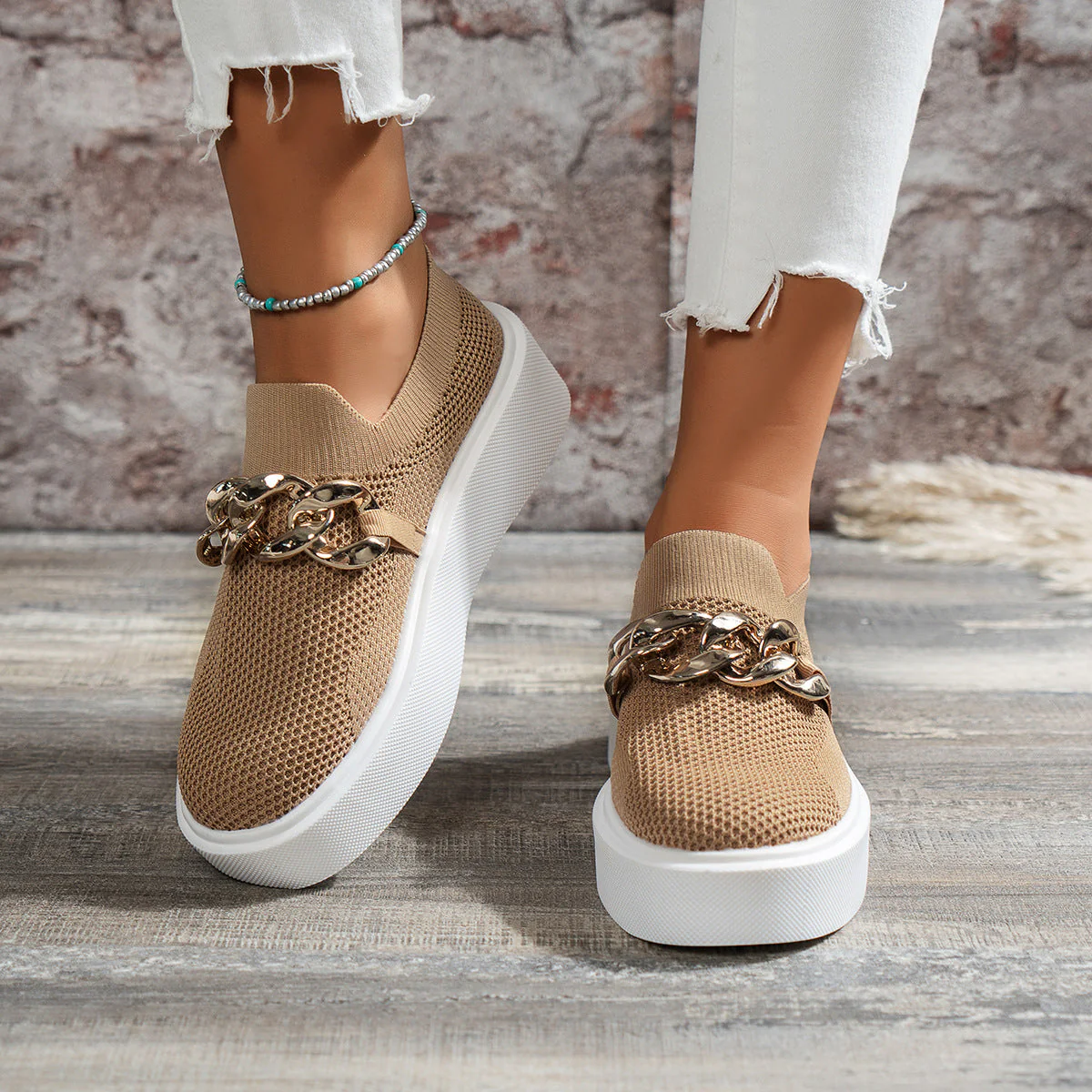 Heidi-Mode | Flachschuhe für Damen - Atmungsaktive Mesh-Schuhe - Image 8