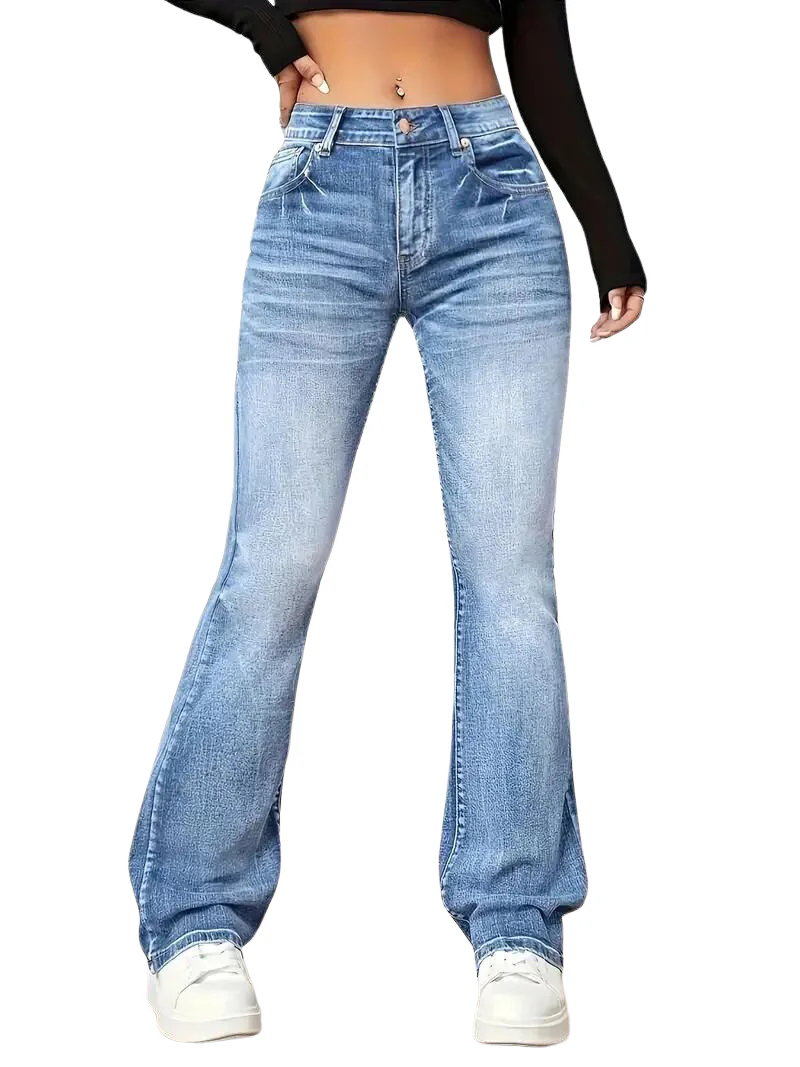 Heidi-Mode | Flared Jeans mit Stretch - Image 4