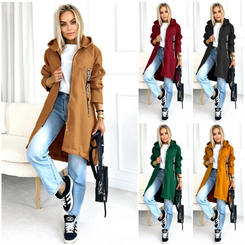 Heidi-Mode | Fleece Hoodie Jacke - Damen Winterjacke - Image 5