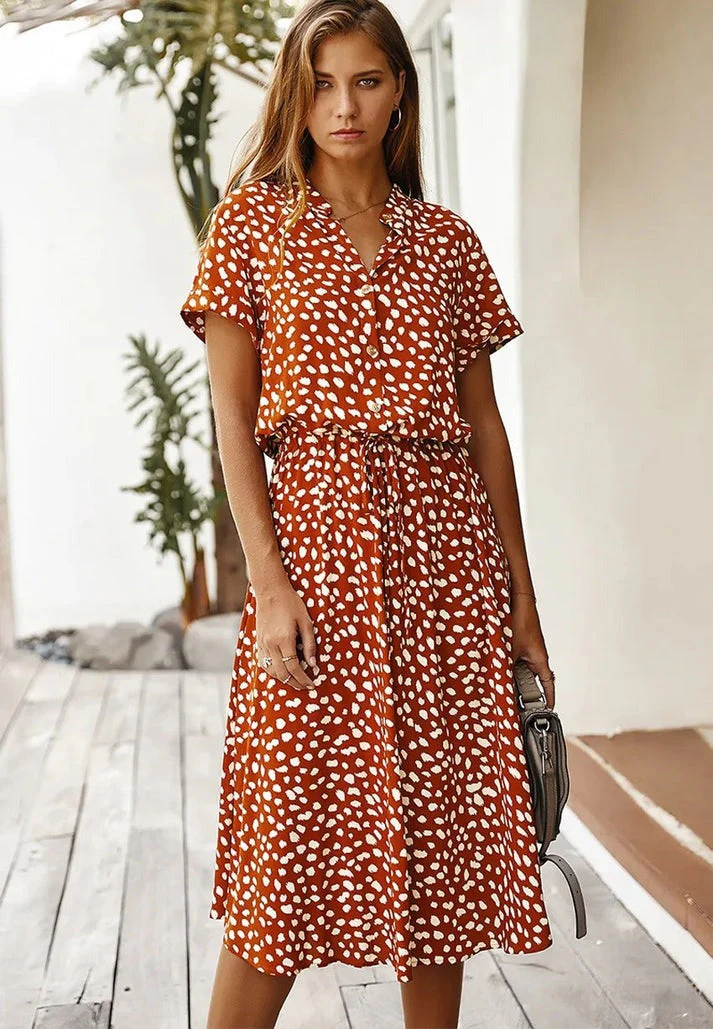 Heidi-Mode | Flowy Boho Stil Kleid - Image 14