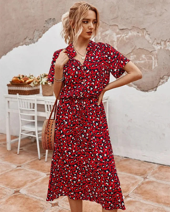 Heidi-Mode | Flowy Boho Stil Kleid - Image 16