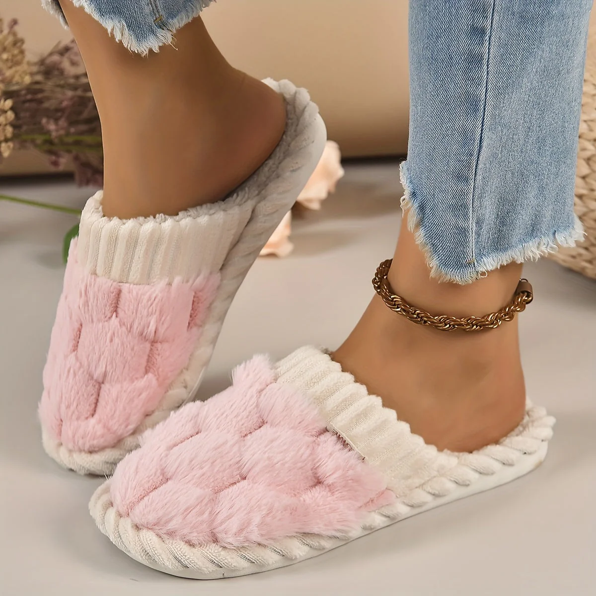 Heidi-Mode | Pelzige Schuhe für Frauen [Letzter Tag Rabatt - Image 12