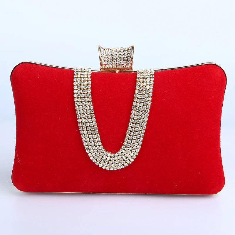 Heidi-Mode | Förmige Diamant-Wildleder-Tasche - Image 5