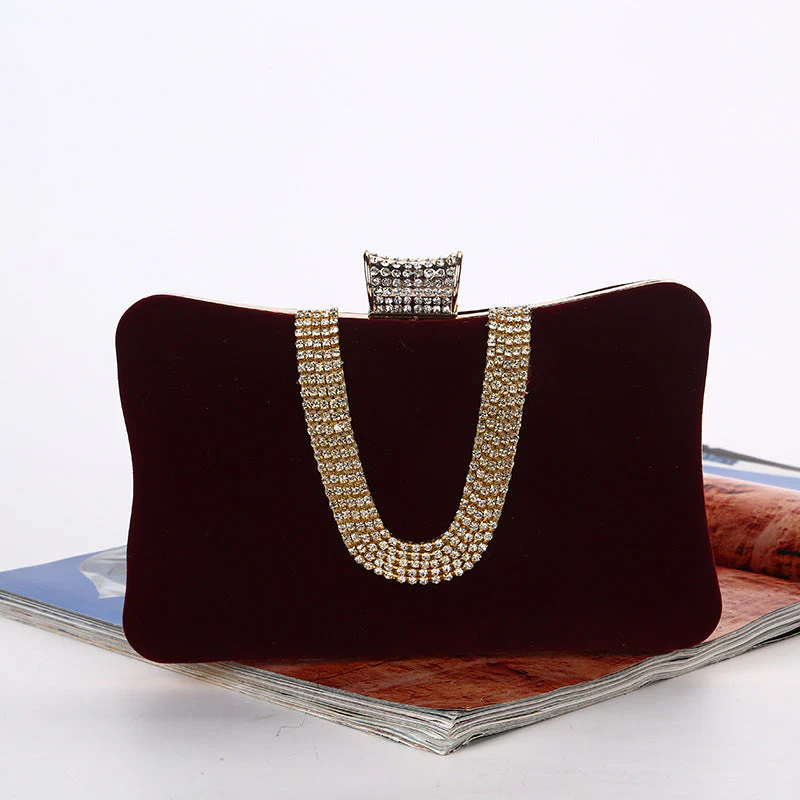 Heidi-Mode | Förmige Diamant-Wildleder-Tasche - Image 8