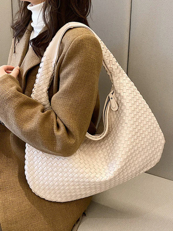 Heidi-Mode | Französische Hochwertige Gewebte Tasche, Vielseitige Schulter Achseltasche, Nischenstruktur Tragbare Pendeltasche - Image 12