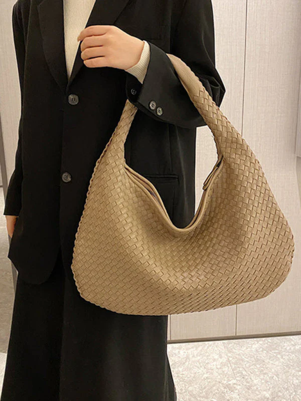 Heidi-Mode | Französische Hochwertige Gewebte Tasche, Vielseitige Schulter Achseltasche, Nischenstruktur Tragbare Pendeltasche - Image 14