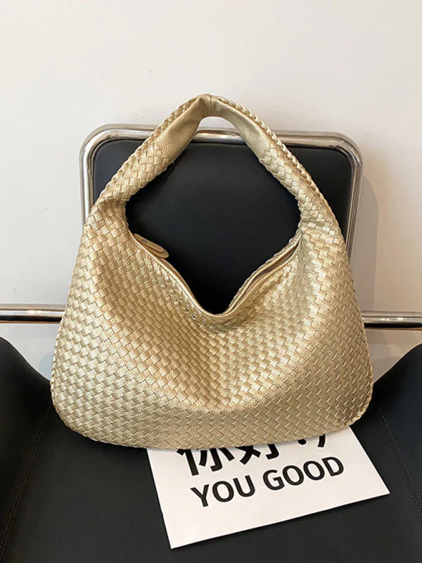 Heidi-Mode | Französische Hochwertige Gewebte Tasche, Vielseitige Schulter Achseltasche, Nischenstruktur Tragbare Pendeltasche - Image 17
