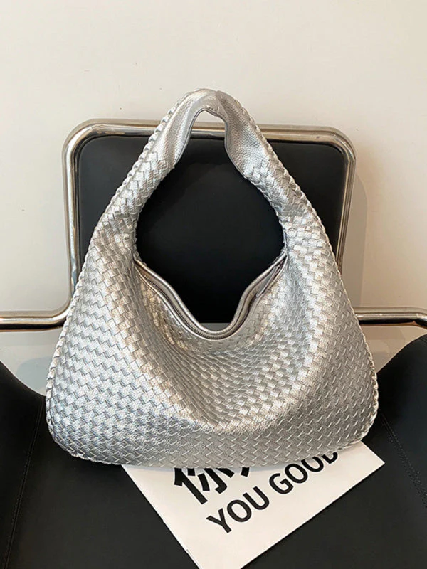 Heidi-Mode | Französische Hochwertige Gewebte Tasche, Vielseitige Schulter Achseltasche, Nischenstruktur Tragbare Pendeltasche - Image 24