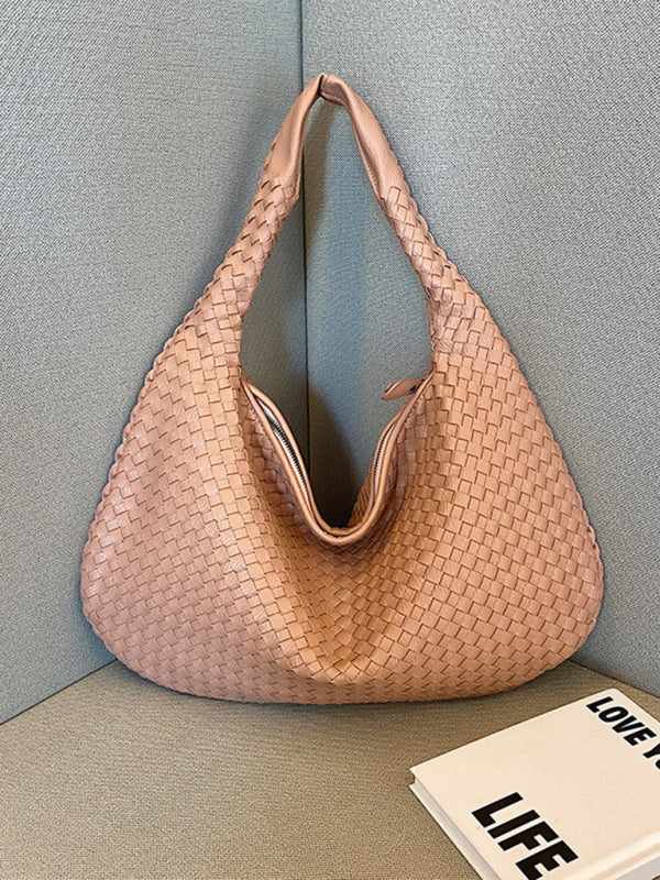 Heidi-Mode | Französische Hochwertige Gewebte Tasche, Vielseitige Schulter Achseltasche, Nischenstruktur Tragbare Pendeltasche - Image 27