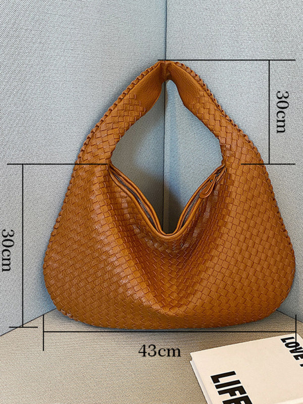 Heidi-Mode | Französische Hochwertige Gewebte Tasche, Vielseitige Schulter Achseltasche, Nischenstruktur Tragbare Pendeltasche - Image 6