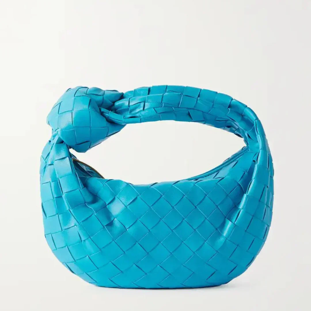 Heidi-Mode | Frauen Handtasche mit Geknotetem Griff Geflochten - Image 9