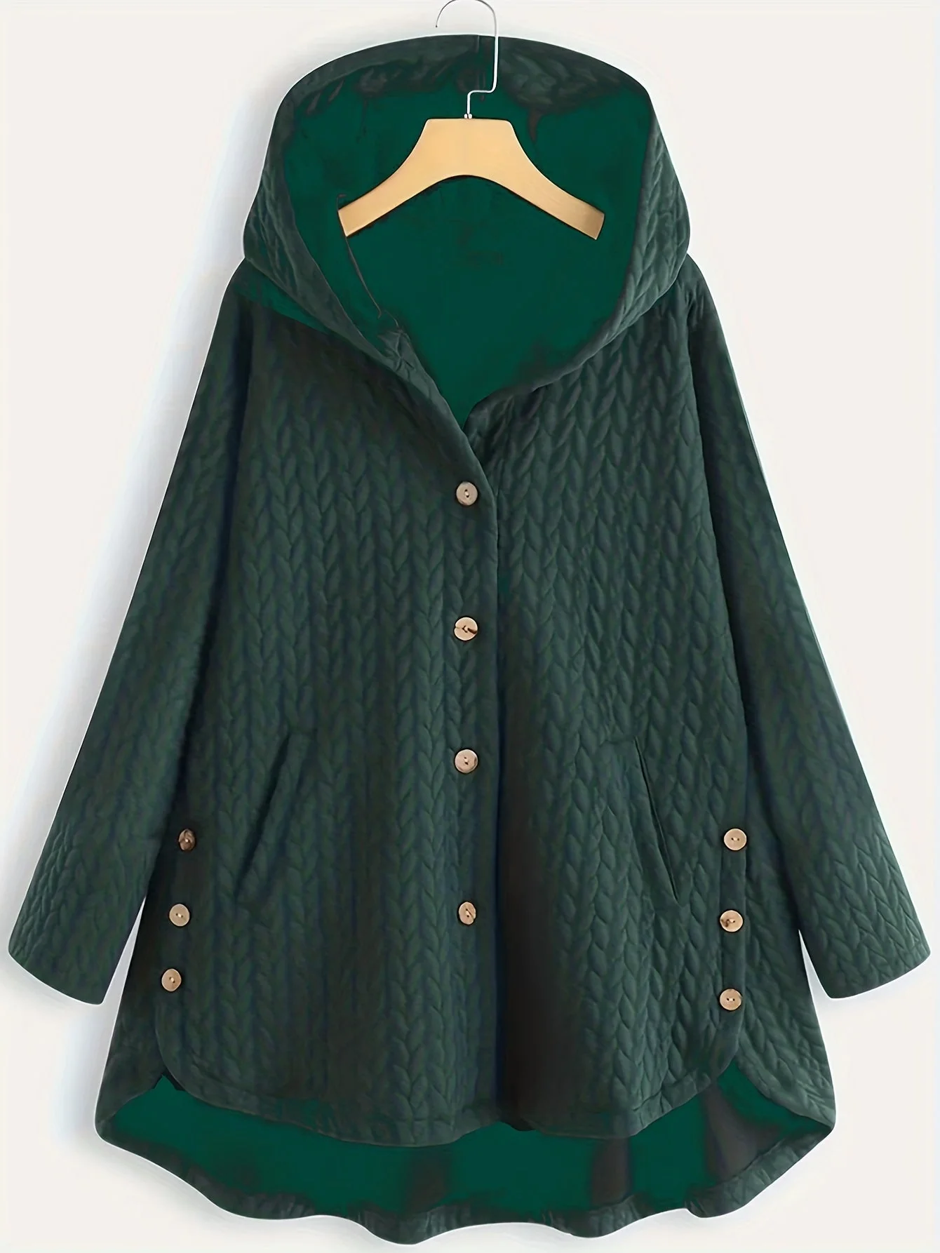 Heidi-Mode | Frauen Kapuze Loose Fit - Übergroße Winterjacke - Image 10