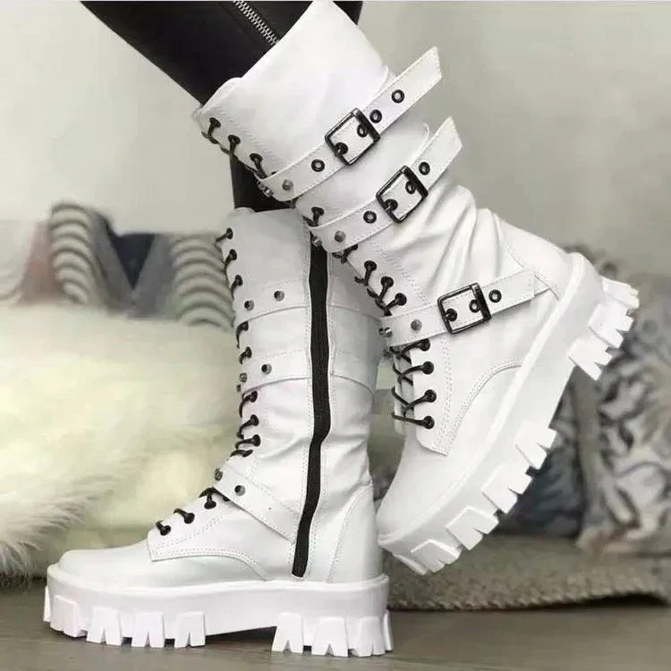 Heidi-Mode | Damen Punk Stiefel - Image 2