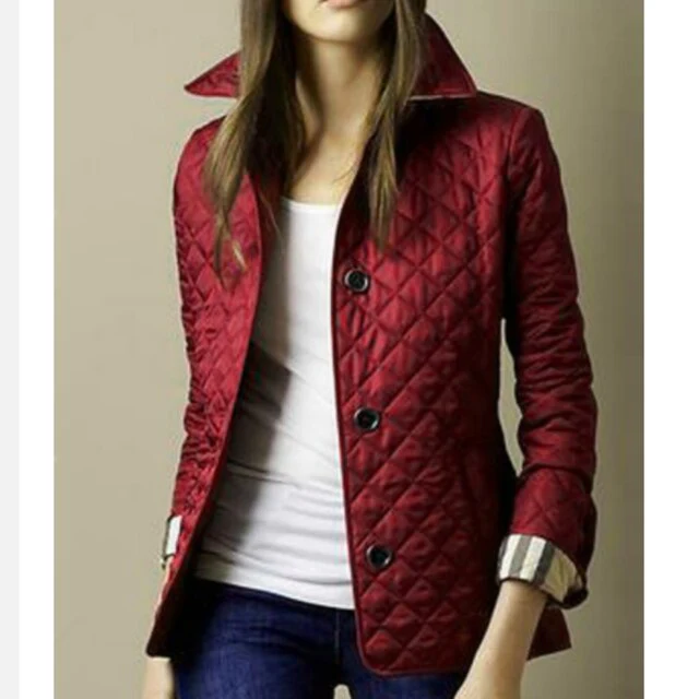 Heidi-Mode | Damen Diamond Quilted Freizeitjacke - Image 2