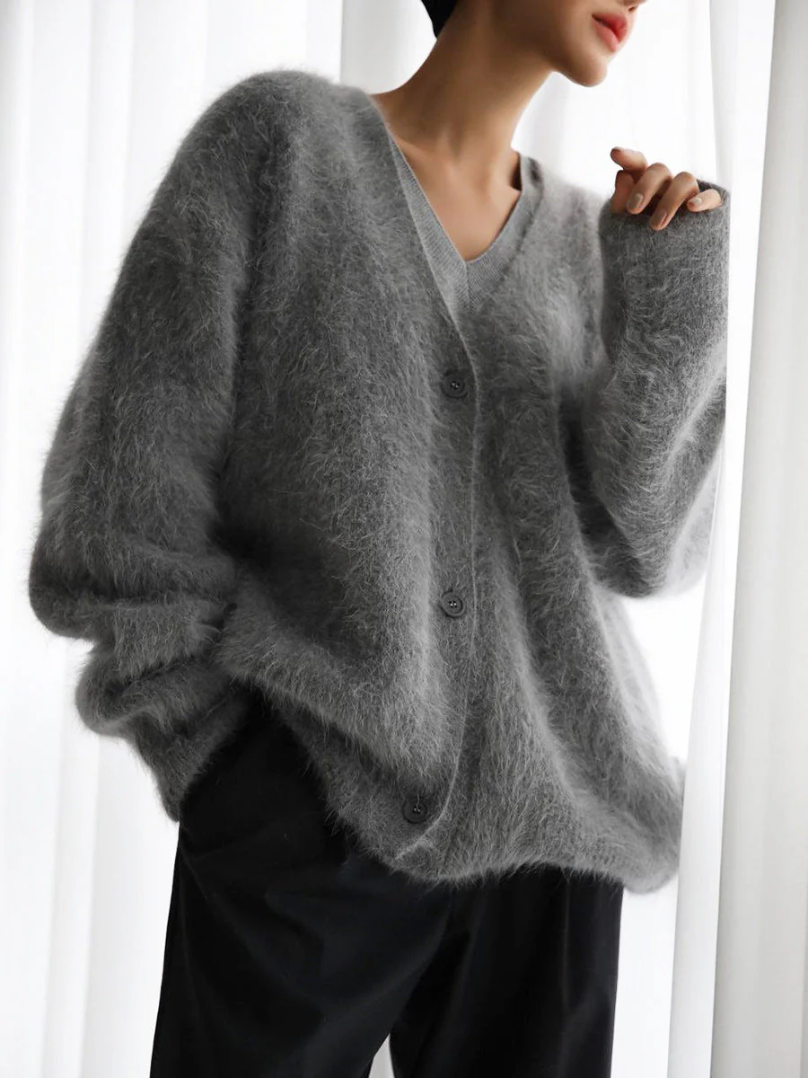 Heidi-Mode | Damen Off-Shoulder Strickcardigan - Image 5