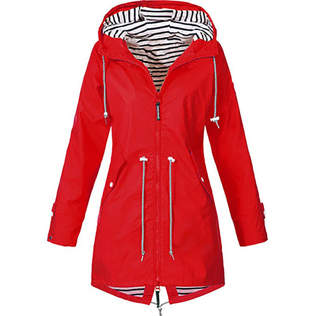 Heidi-Mode | Damen Wasserdichter Regenmantel - Image 6