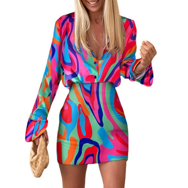 Heidi-Mode | Freizeit-Set für Damen mit Bedrucktem Design