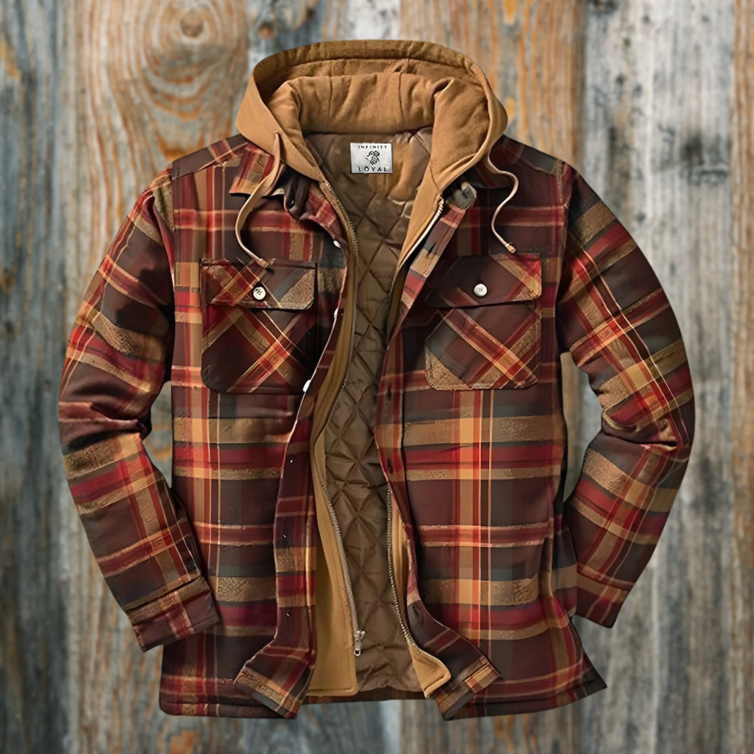 Heidi-Mode | Gefütterte Holzfällerjacke - Image 7