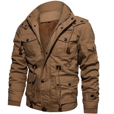 Heidi-Mode | Gefütterter Militärstil Mantel - Image 4