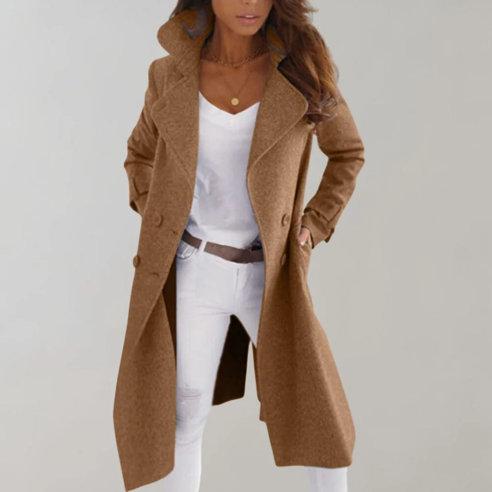 Heidi-Mode | Geknöpfter Mantel für Frauen - Image 5