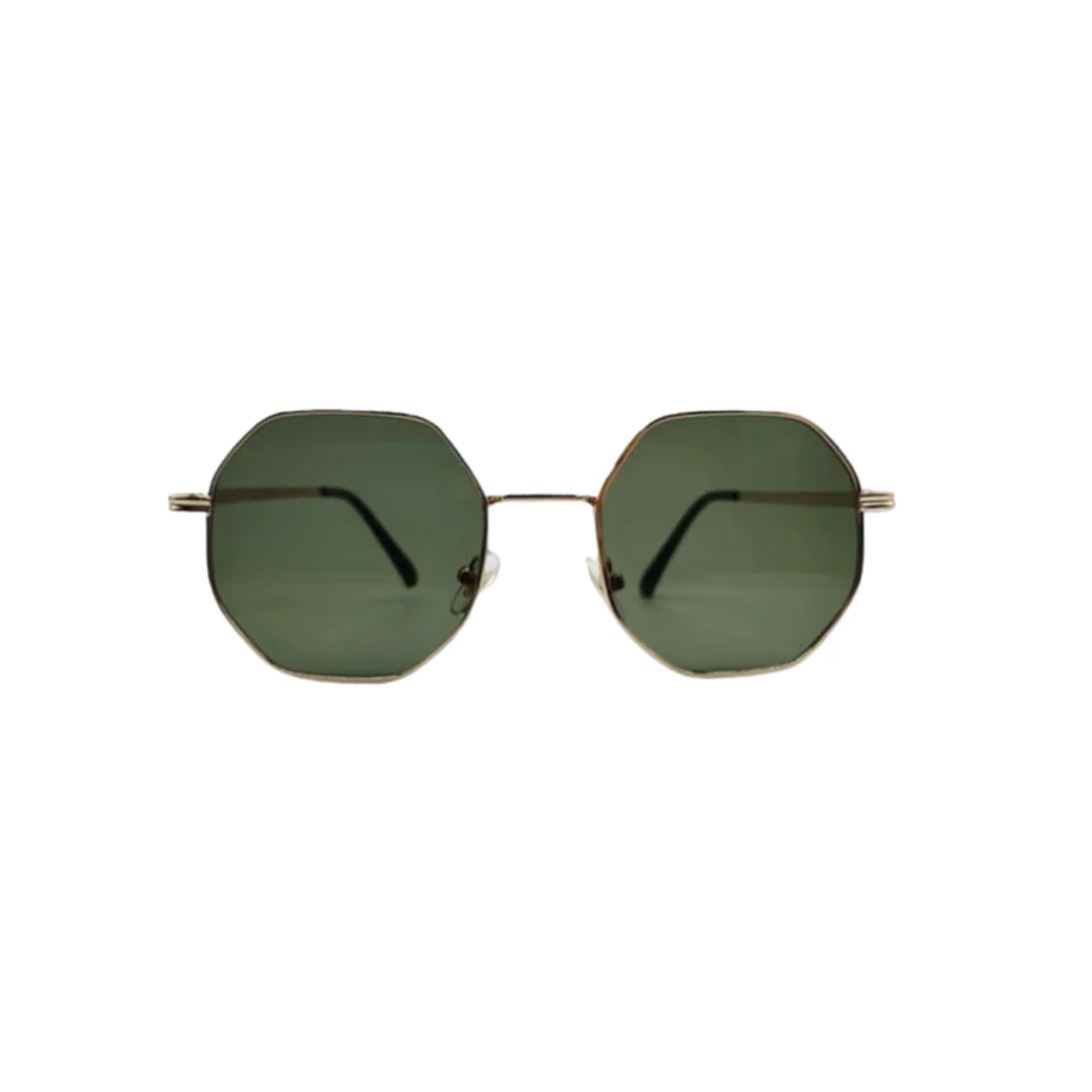 Heidi-Mode | Geld Sonnenbrille - Sommer - Metall Vieleckig - Image 10