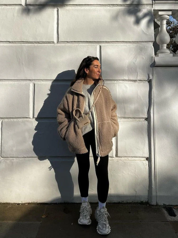 Heidi-Mode | Oversize-Fleecejacke mit Entspannter Passform und Weichem, Warmem Stoff für Frauen - Image 7