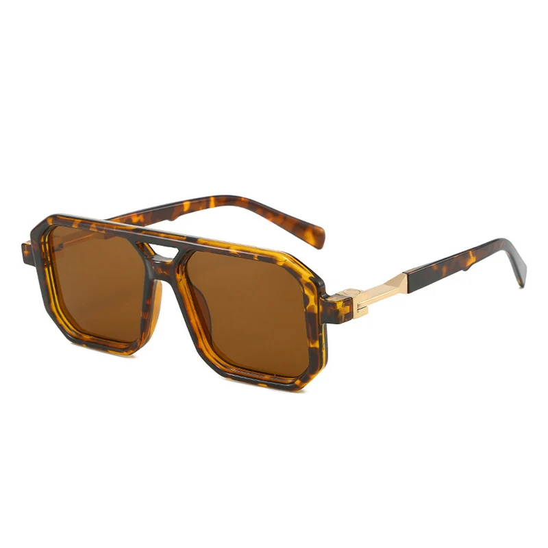 Heidi-Mode | Geometrische Übergröße Sonnenbrille Modern & Einzigartig - Image 6