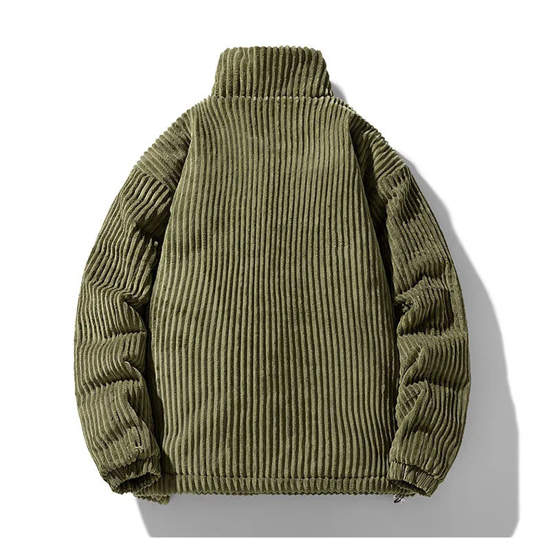 Heidi-Mode | Gestepptes Cord-Samt-Jacke Stil & Komfort für Damen - Image 2
