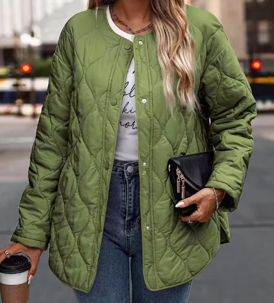 Heidi-Mode | Gepolsterte Steppjacke Damen Eleganz und Komfort für Den - Image 5
