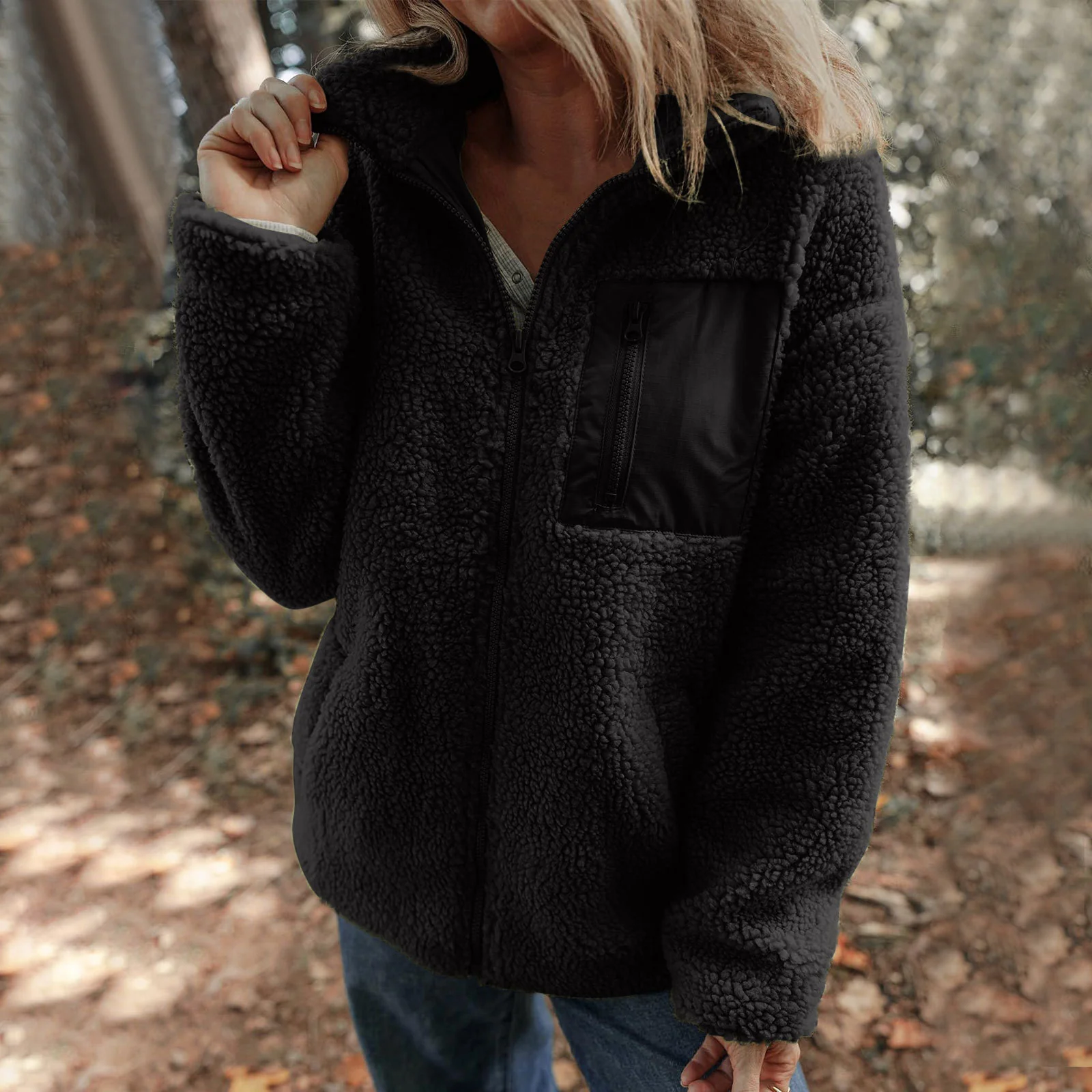 Heidi-Mode | Lockere und Warme Jacke für Frauen - Image 2