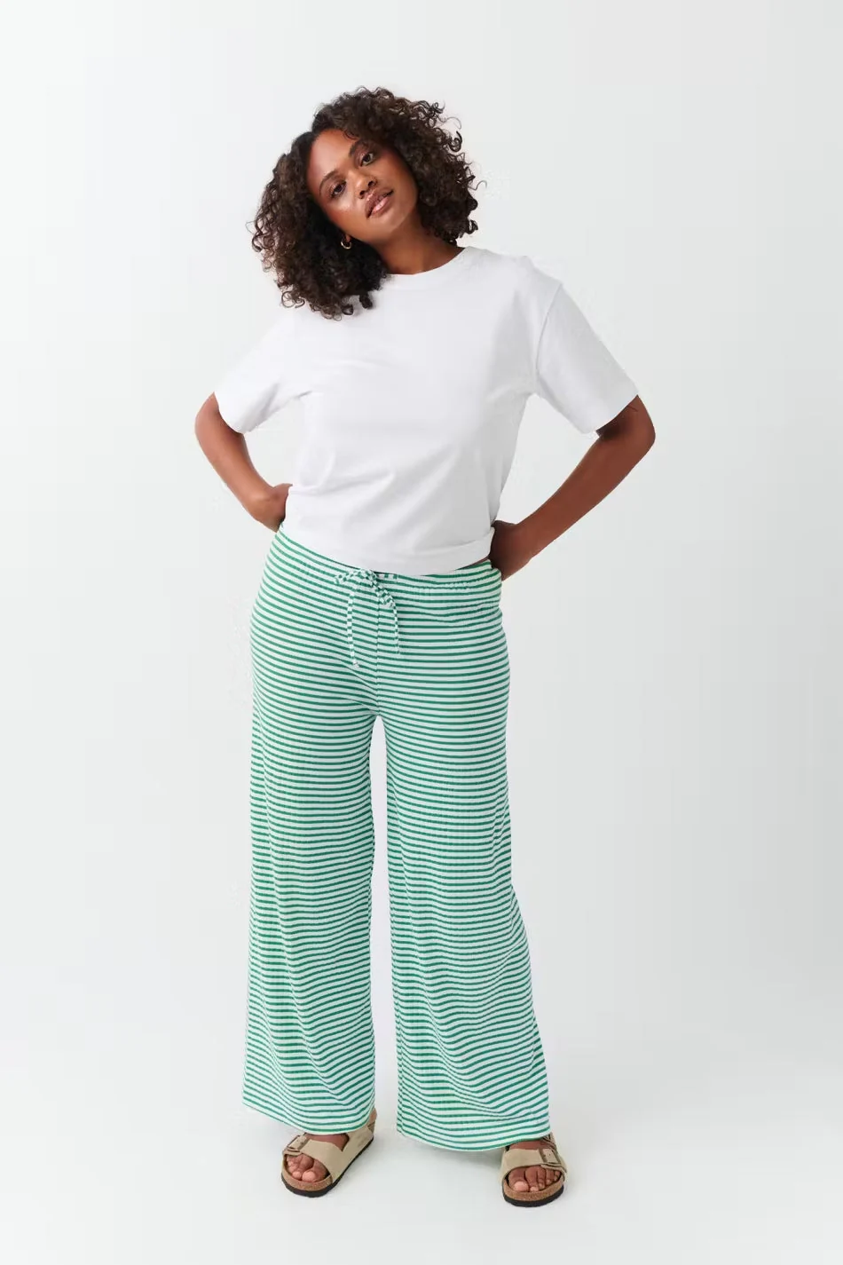 Heidi-Mode | Gestreifte Loungehose - Image 12