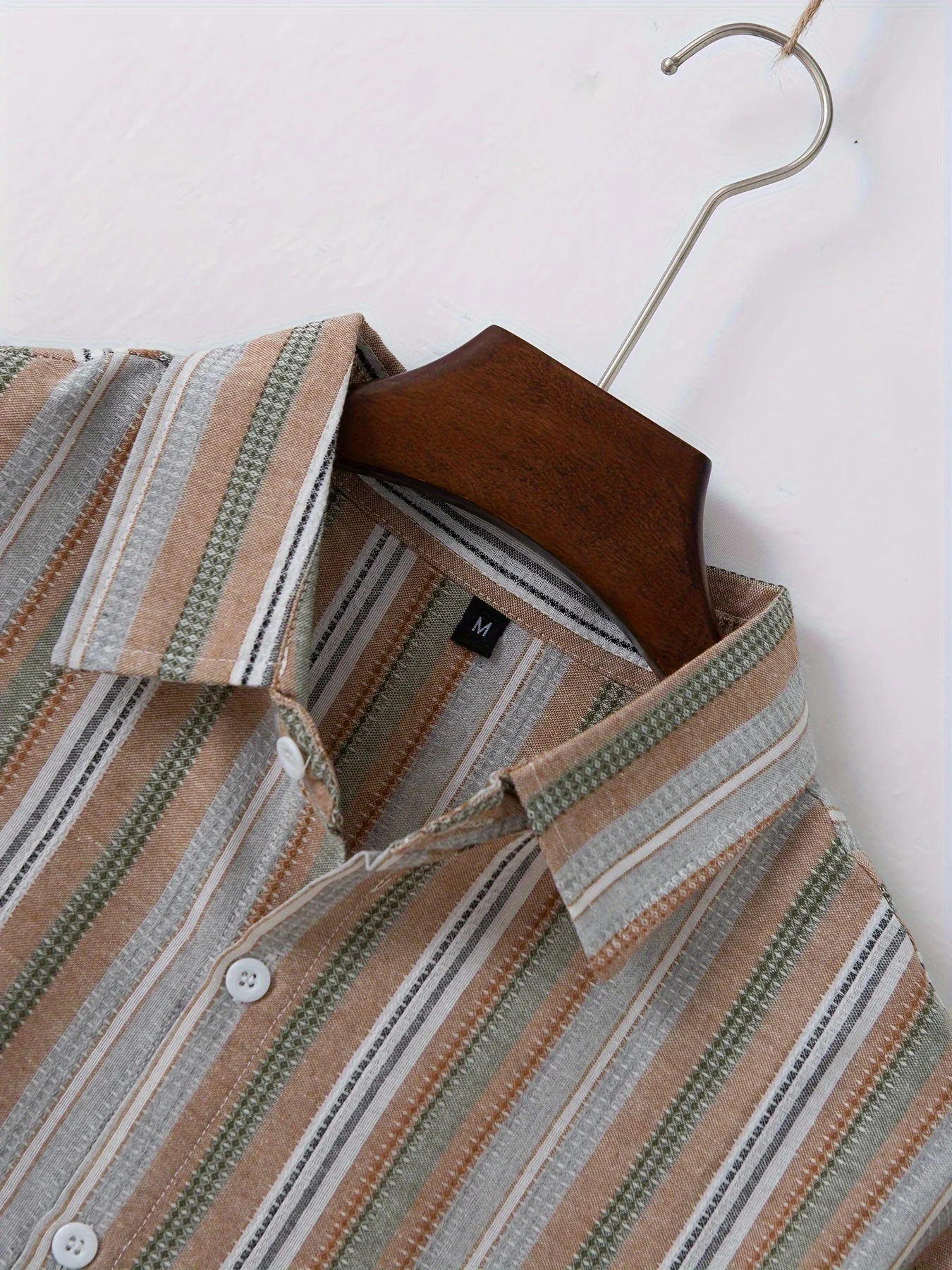Heidi-Mode | Gestreiftes Baumwoll Leinen Herrenhemd für Entspannte Looks - Image 18