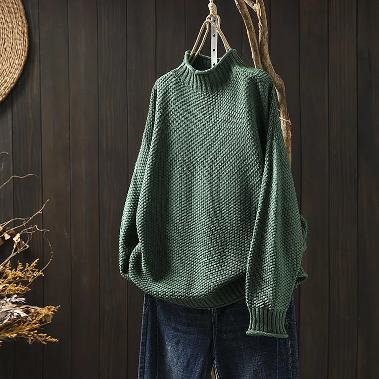 Heidi-Mode | Strickpullover mit Kragen - Image 6