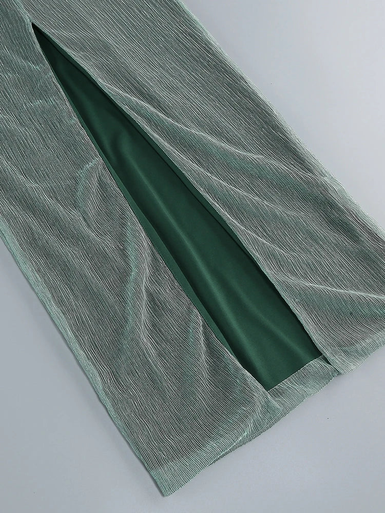 Heidi-Mode | Glitzer Rückenfrei Abend Maxi Kleid - Image 29