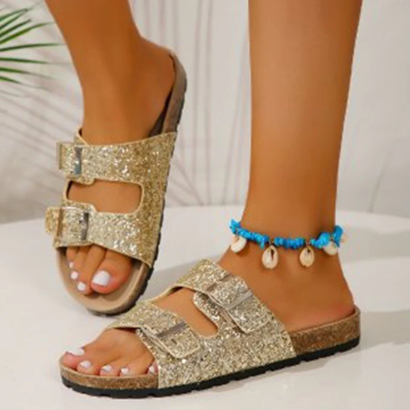 Heidi-Mode | Glitzersandalen - Image 6