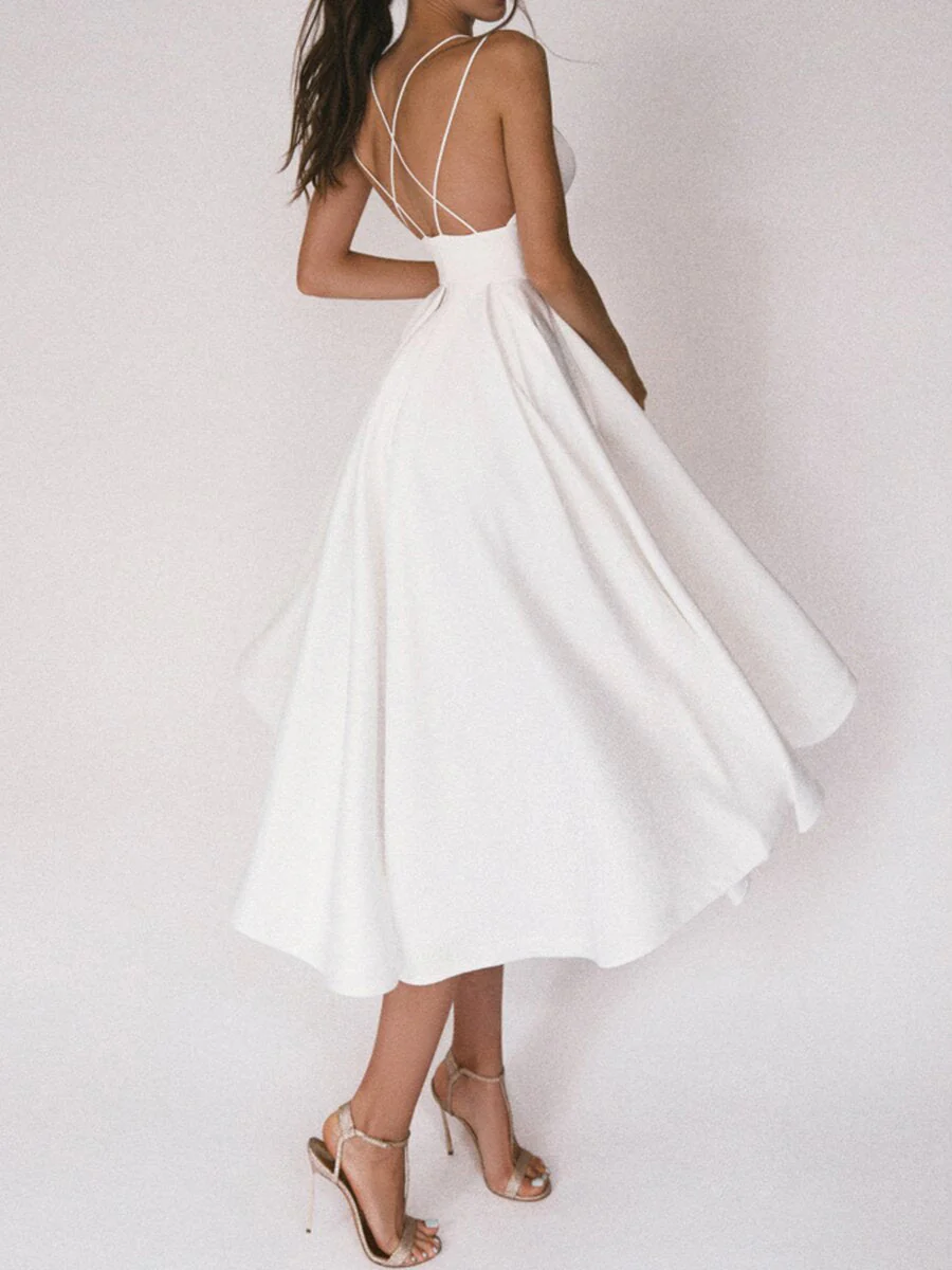 Heidi-Mode | Grace Das Elegante Trägerkleid mit V-Ausschnitt - Image 3