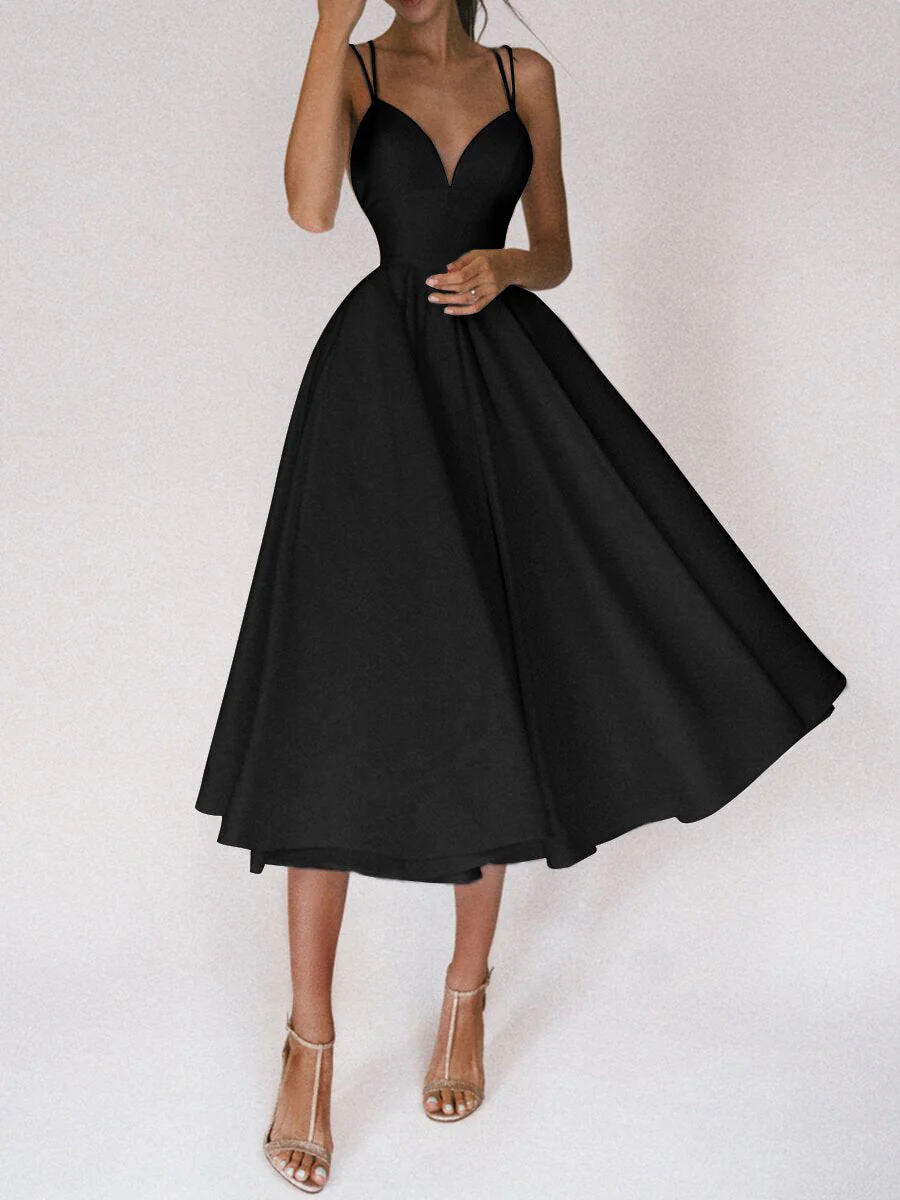 Heidi-Mode | Grace Das Elegante Trägerkleid mit V-Ausschnitt - Image 8