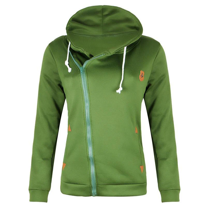 Heidi-Mode | Größe Reißverschluss Taschen mit Kordelzug Hoodie - Image 3