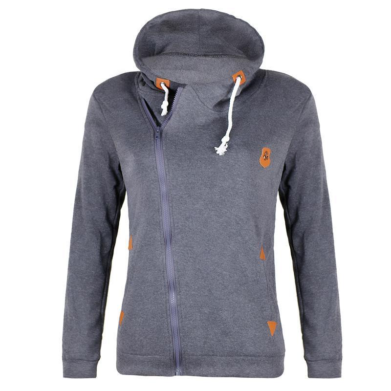 Heidi-Mode | Größe Reißverschluss Taschen mit Kordelzug Hoodie - Image 7