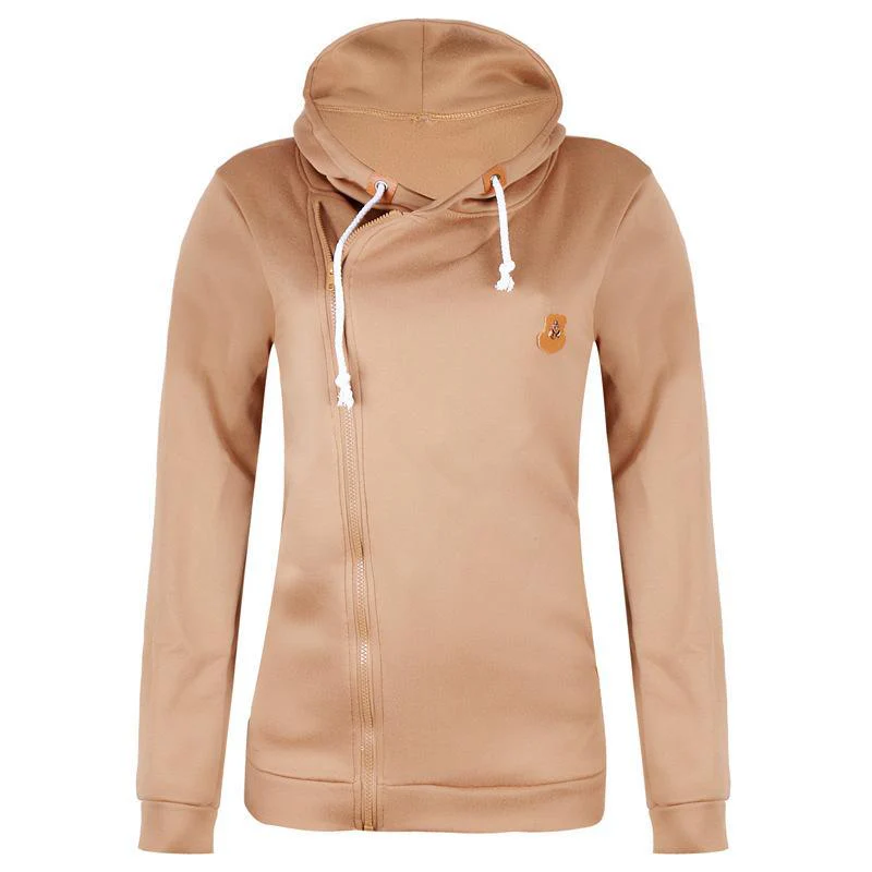 Heidi-Mode | Größe Reißverschluss Taschen mit Kordelzug Hoodie - Image 9