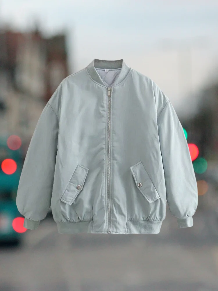 Heidi-Mode | Große Bomberjacke für kaltes Wetter - Image 6