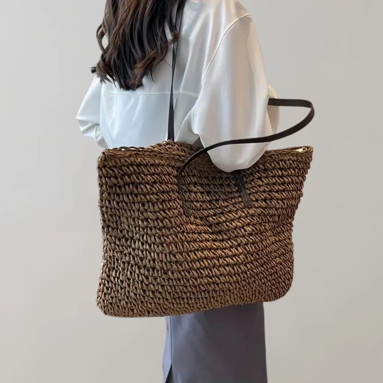 Heidi-Mode | Große Gewebte Tragetasche Tasche Im Bohemian-Beachy-Stil - Image 12
