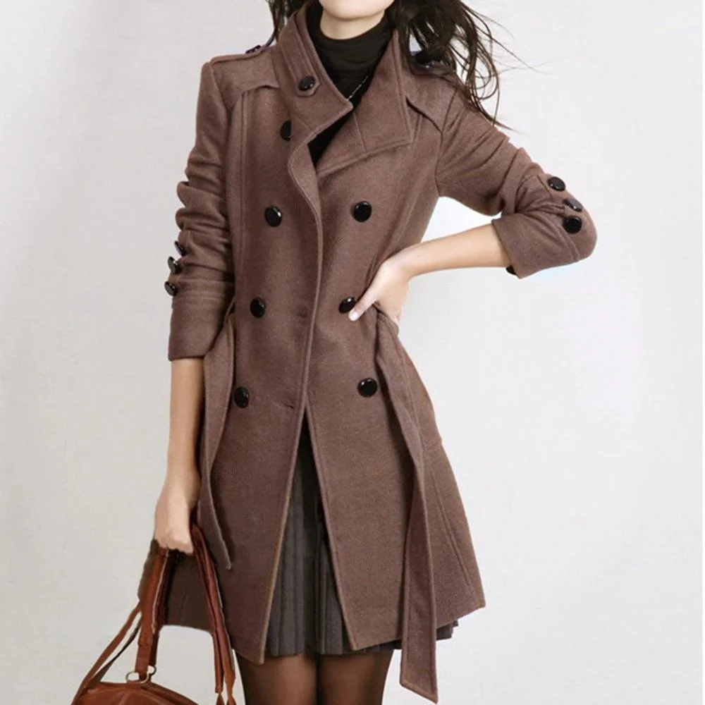 Heidi-Mode | Stilvolle Gürteljacke für Damen - Bequem & Vielseitig - Image 5