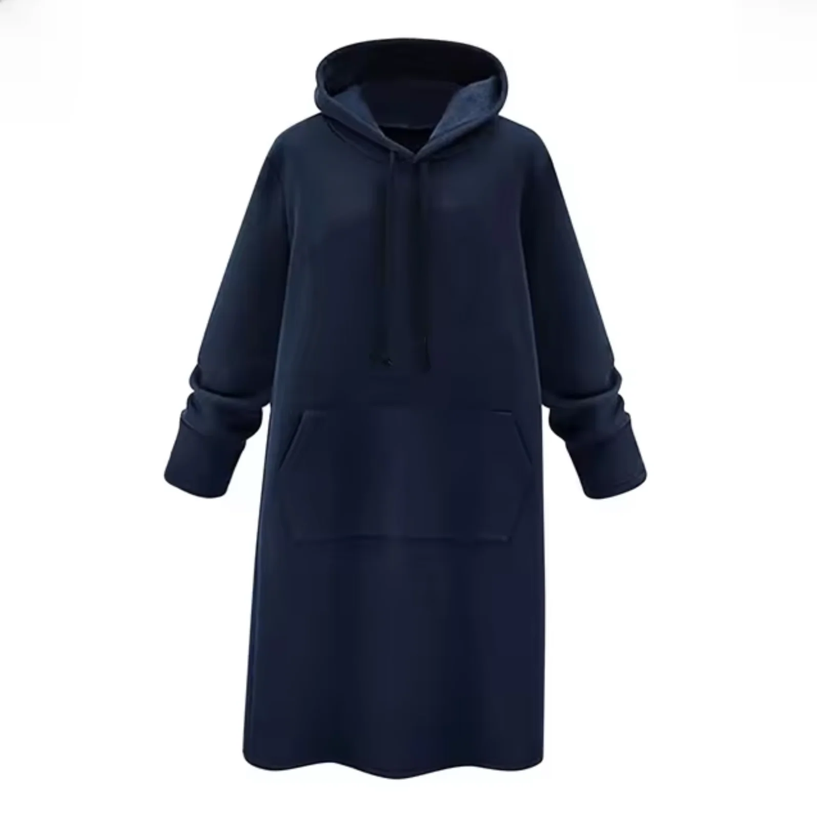 Heidi-Mode | Hoodie Kleid Aus Baumwolle - Image 3
