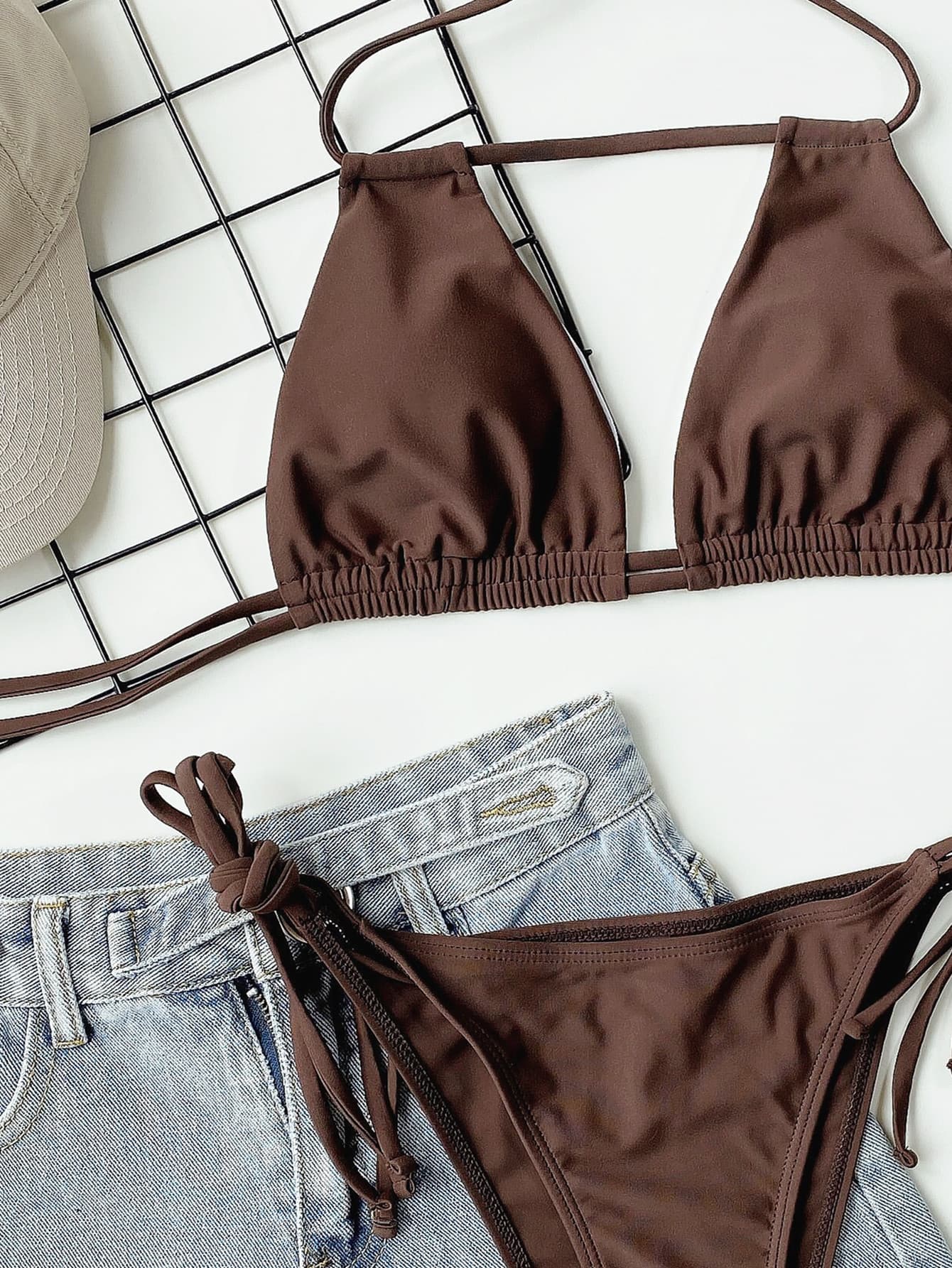 Heidi-Mode | Strapless Ruched Bikini Set - Image 2