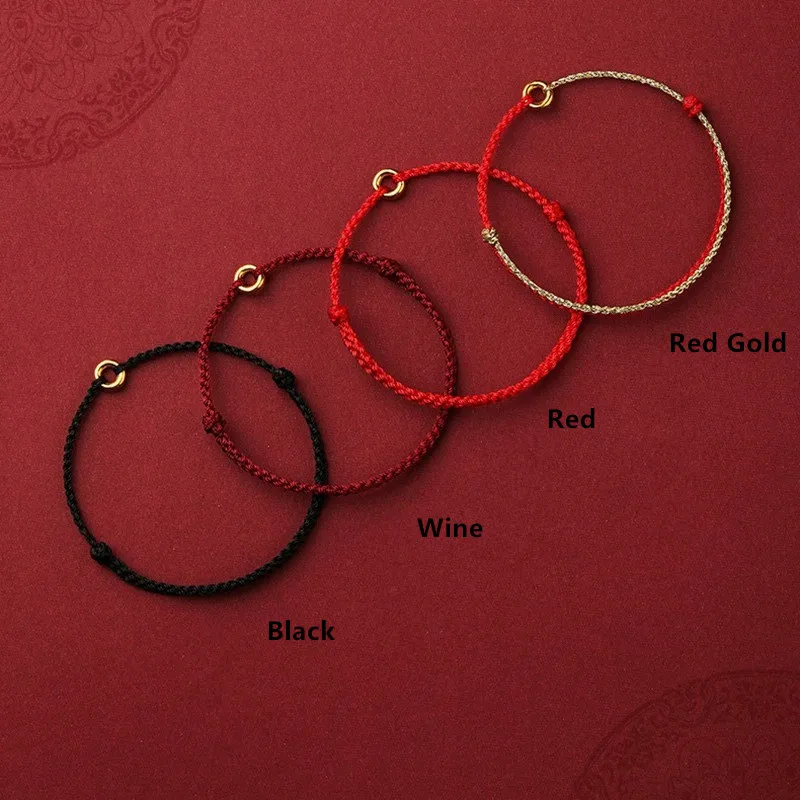 Heidi-Mode | Handgewebtes Goldenes Kreisarmband - Image 2