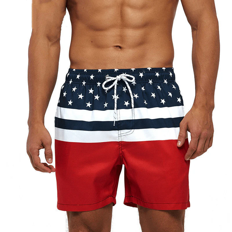 Heidi-Mode | Herren Badehose Grafischer Druck - Image 2