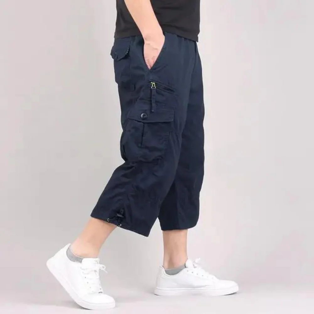 Heidi-Mode | Herren Bequeme Cargo Shorts - Image 3