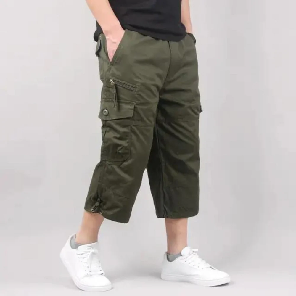 Heidi-Mode | Herren Bequeme Cargo Shorts - Image 4