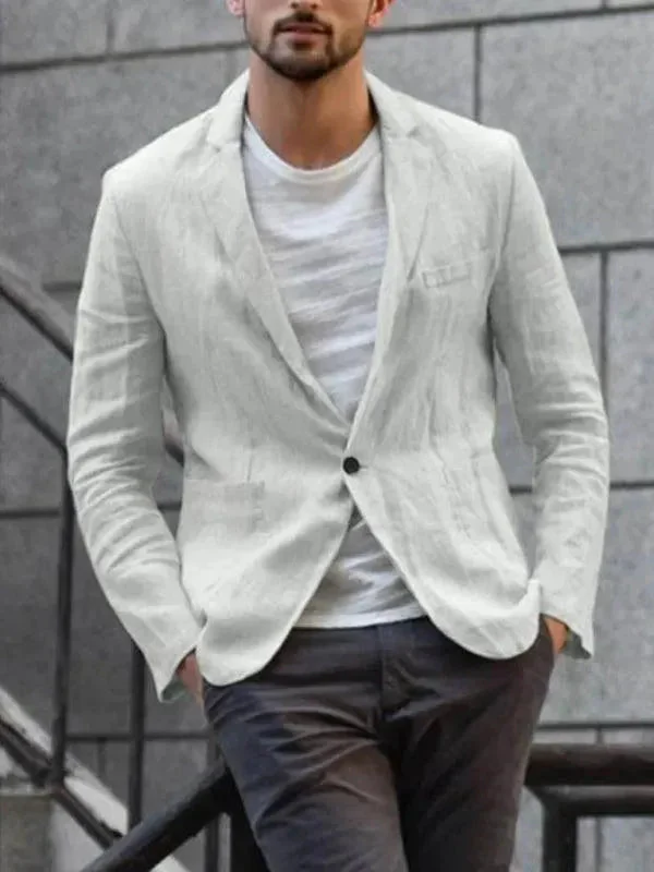 Heidi-Mode | Herren Blazer - Leinen Blazer
